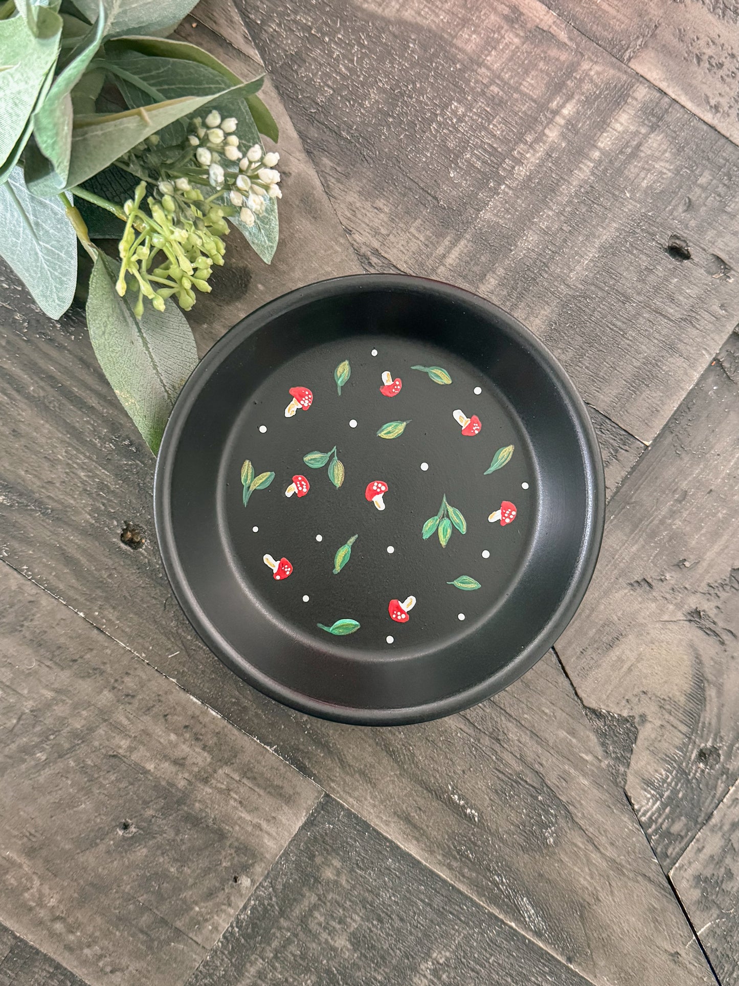 Hand Painted Trinket Dish