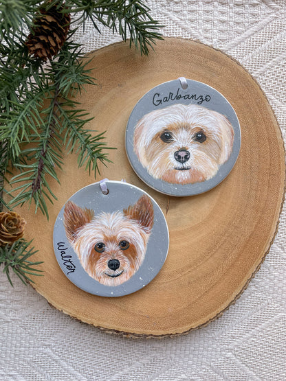 Pet Portrait Ornament