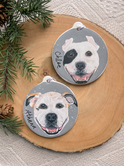 Pet Portrait Ornament